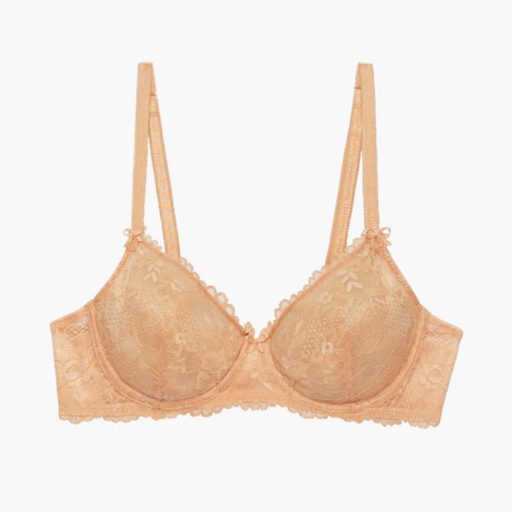 Savage x Fenty Unlined Floral Lace Bra